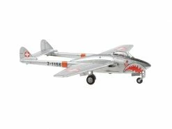 ACE Kampfflugzeug Vampire DH100 Mk6 J-1156 Sharkmouth 1:72