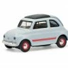 Schuco Fiat 500 Sport Blau / Grau 1:87