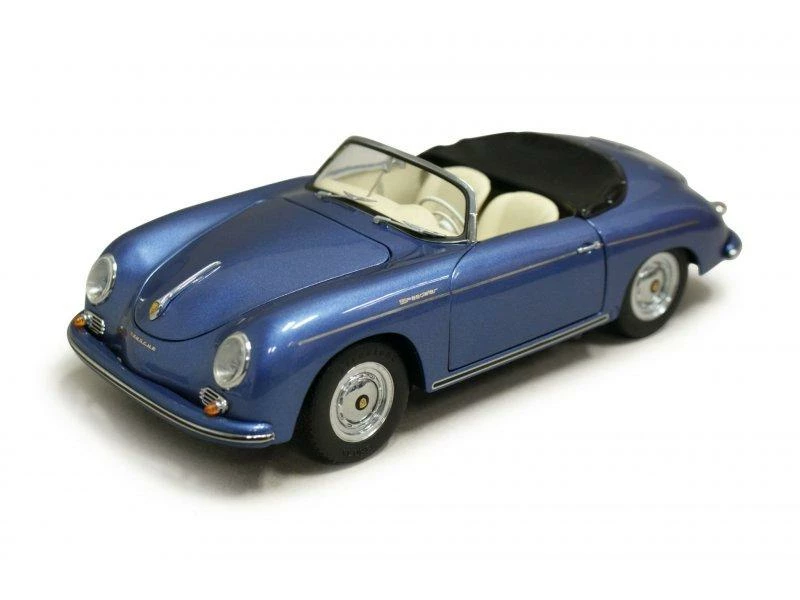Schuco Porsche 356 Speedster, Blau 1:18 3 Schuco Porsche 356 Speedster, Blau 1:18