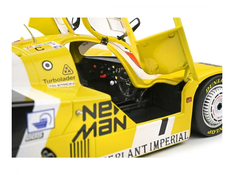 Solido Rennwagen Porsche 956 #7 gelb 1:18 10 Solido Rennwagen Porsche 956 #7 gelb 1:18 – Bild 8