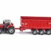 Siku Traktor Massey Ferguson 8480 mit Anhänger 1:87 -Die Cast Modelle Verkäufe 198482894 xxl