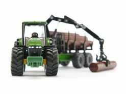Siku Traktor John Deere 8430 mit Forstanhänger 1:50 -Die Cast Modelle Verkäufe 198591992 xxl