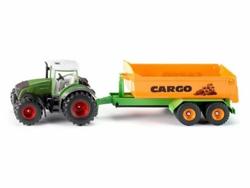 Siku Traktor Fendt 936 Vario mit Anhänger 1:50 -Die Cast Modelle Verkäufe 198593097 xxl