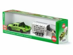 Siku Pick-up RAM 1500 mit Viehanhänger 1:50 -Die Cast Modelle Verkäufe 198593789 xxl