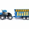 Siku Traktor New Holland T9.560 mit Silagewagen 1:50 -Die Cast Modelle Verkäufe 198648177 xxl