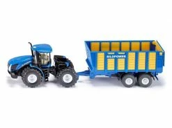 Siku Traktor New Holland T9.560 mit Silagewagen 1:50