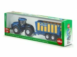 Siku Traktor New Holland T9.560 mit Silagewagen 1:50 -Die Cast Modelle Verkäufe 198648189 xxl