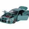 Jada Toys Sportwagen Nissan Skyline R34 GTR 2002 - Fast & Furious 1:24 -Die Cast Modelle Verkäufe 200706541 xxl