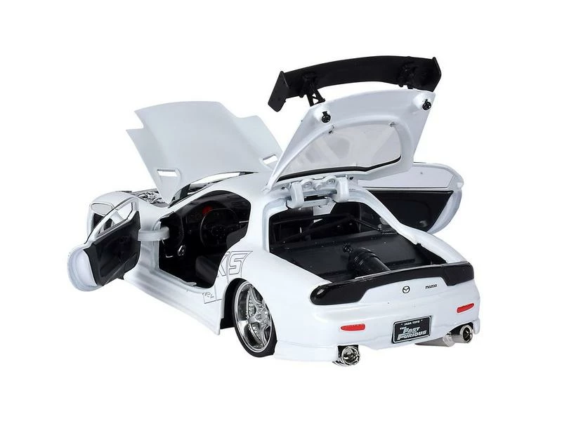 Jada Toys Sportwagen Mazda RX-7 1993 - Fast & Furious 1:24 4 Jada Toys Sportwagen Mazda RX-7 1993 - Fast & Furious 1:24 – Bild 2