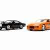 Jada Toys Fast & Furious Twin Pack, Toyota Supra & Dodge Charger 1:32