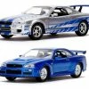 Jada Toys Fast & Furious Twin Pack, Nissan Skyline GT-R R34 1:32 -Die Cast Modelle Verkäufe 200709947 xxl