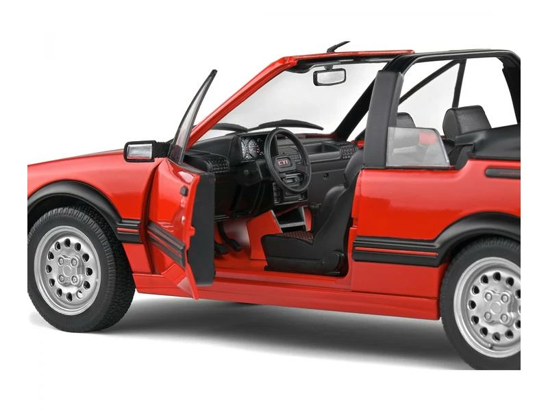 Solido PKW Peugeot 205 Cabrio Rot 1:18 5 Solido PKW Peugeot 205 Cabrio Rot 1:18 – Bild 3
