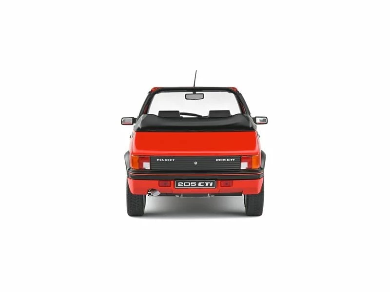 Solido PKW Peugeot 205 Cabrio Rot 1:18 9 Solido PKW Peugeot 205 Cabrio Rot 1:18 – Bild 7