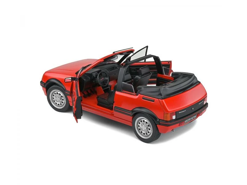 Solido PKW Peugeot 205 Cabrio Rot 1:18 10 Solido PKW Peugeot 205 Cabrio Rot 1:18 – Bild 8