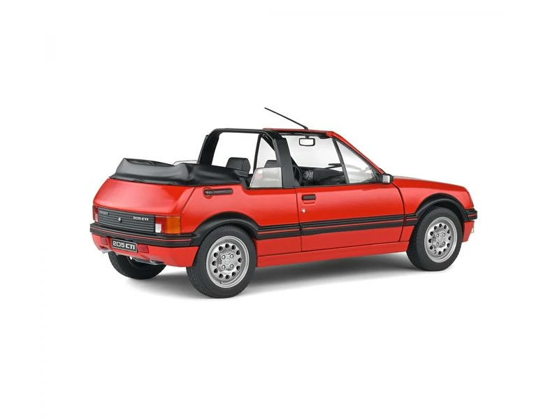 Solido PKW Peugeot 205 Cabrio Rot 1:18 11 Solido PKW Peugeot 205 Cabrio Rot 1:18 – Bild 9