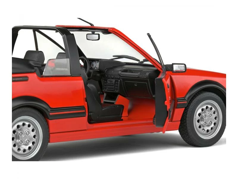 Solido PKW Peugeot 205 Cabrio Rot 1:18 12 Solido PKW Peugeot 205 Cabrio Rot 1:18 – Bild 10