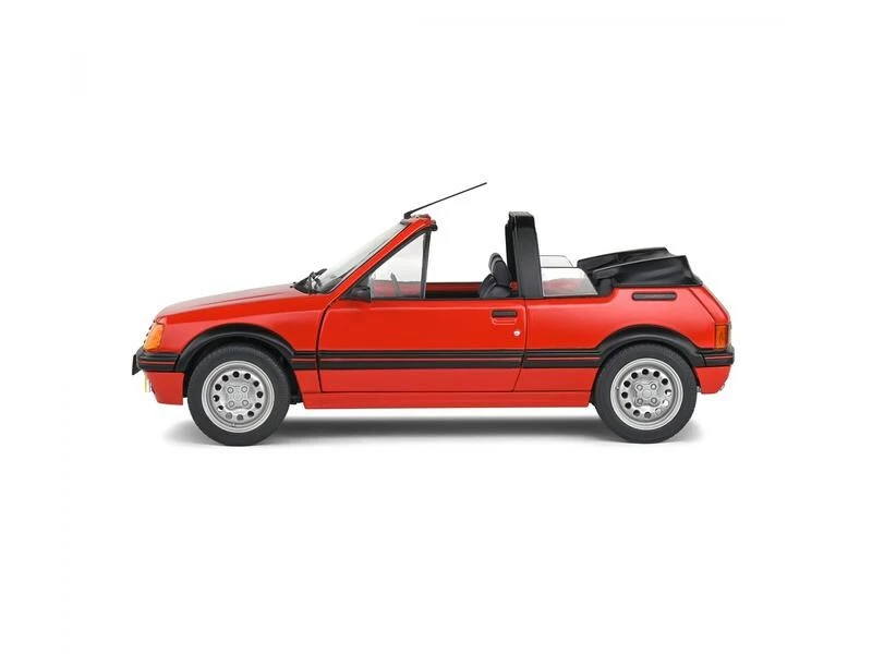 Solido PKW Peugeot 205 Cabrio Rot 1:18 13 Solido PKW Peugeot 205 Cabrio Rot 1:18 – Bild 11