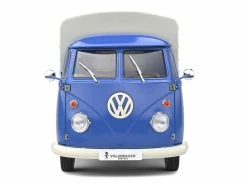 Solido Nutzfahrzeug VW T1 Pritsche/Plane Blau 1:18 -Die Cast Modelle Verkäufe 207667844 xxl