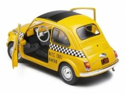 Solido PKW Fiat 500 TAXI NYC Gelb 1:18 -Die Cast Modelle Verkäufe 207671950 xxl
