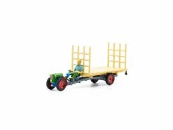 ACE Traktor Set Hürlimann D210 mit Rapid und Anhänger 1:87 -Die Cast Modelle Verkäufe 211034034 xxl