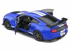 Solido Sportwagen Ford Mustang GT500 Blau 1:18 -Die Cast Modelle Verkäufe 211954671 xxl
