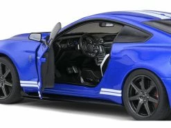 Solido Sportwagen Ford Mustang GT500 Blau 1:18 -Die Cast Modelle Verkäufe 211954675 xxl