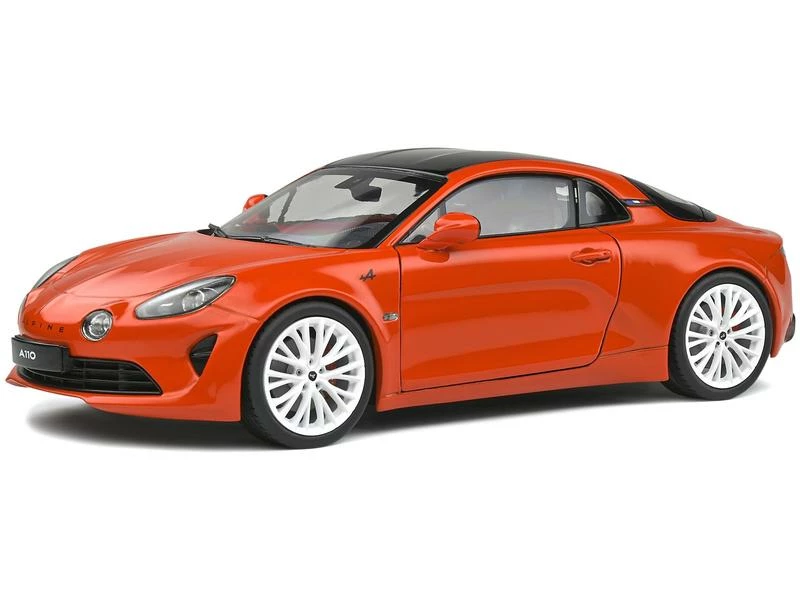 Solido Sportwagen Alpine A110 pure Orange 1:18 3 Solido Sportwagen Alpine A110 pure Orange 1:18