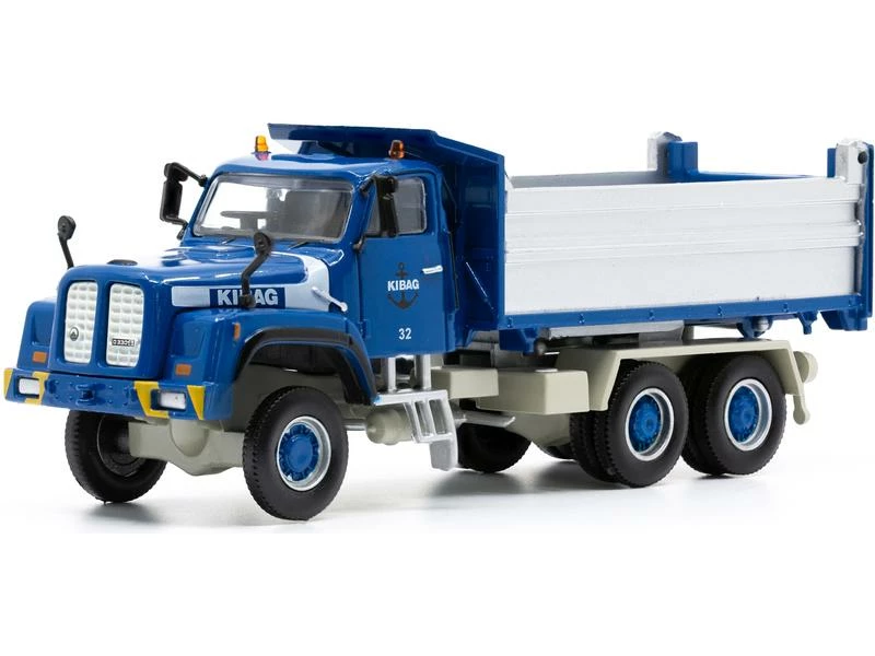ACE LKW Saurer D330N 6 x 6 Kipper KIBAG blau 1:87 3 ACE LKW Saurer D330N 6 x 6 Kipper KIBAG blau 1:87