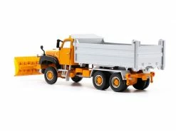 ACE LKW Saurer D330N 6 x 6 Kipper mit Schneeräumer Orange 1:87 -Die Cast Modelle Verkäufe 212014211 xxl
