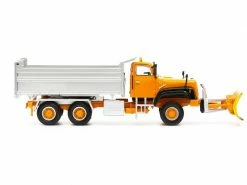 ACE LKW Saurer D330N 6 x 6 Kipper mit Schneeräumer Orange 1:87 -Die Cast Modelle Verkäufe 212014357 xxl
