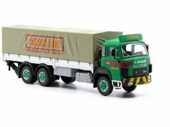 ACE LKW Saurer D290B 6 x 2 Schmucki Altöl Pritsche / Plane 1:87 -Die Cast Modelle Verkäufe 212019085 xxl