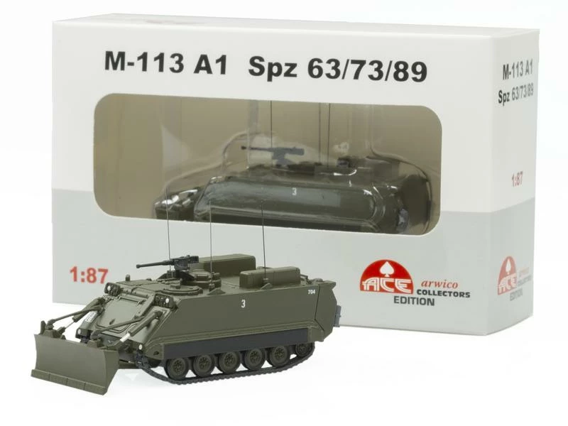 ACE M113 Geniepanzer 63 mit Räumschild 1:87 12 ACE M113 Geniepanzer 63 mit Räumschild 1:87 – Bild 10
