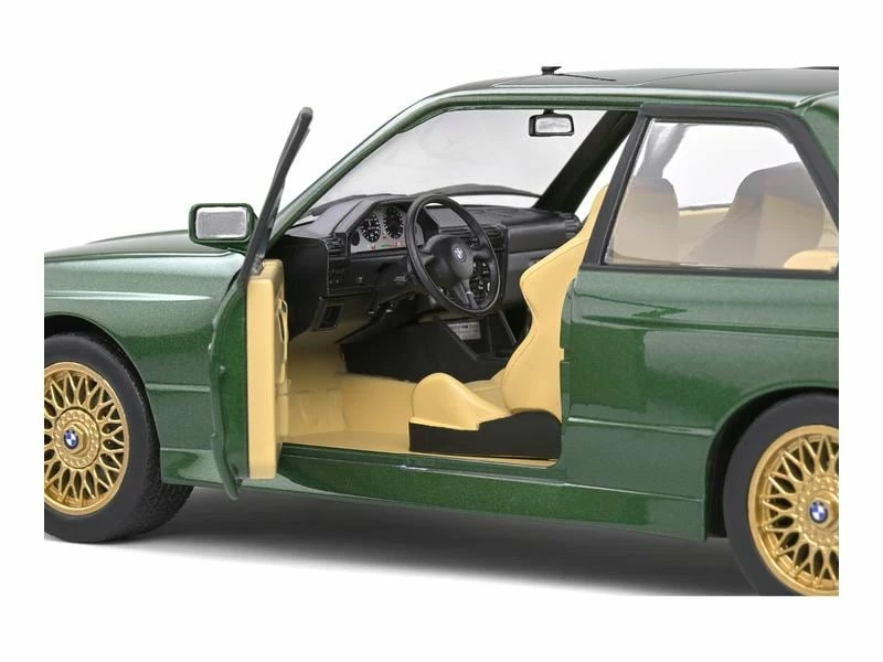 Solido Sportwagen BMW E30 M3, Grün, 1:18 4 Solido Sportwagen BMW E30 M3, Grün, 1:18 – Bild 2