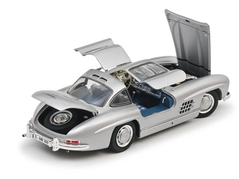 Schuco Sportwagen Mercedes Benz 300 SL Flügeltürer 1:18 11 Schuco Sportwagen Mercedes Benz 300 SL Flügeltürer 1:18 – Bild 9