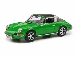 Schuco Sportwagen Porsche 911 S Targa, Grün 1:18