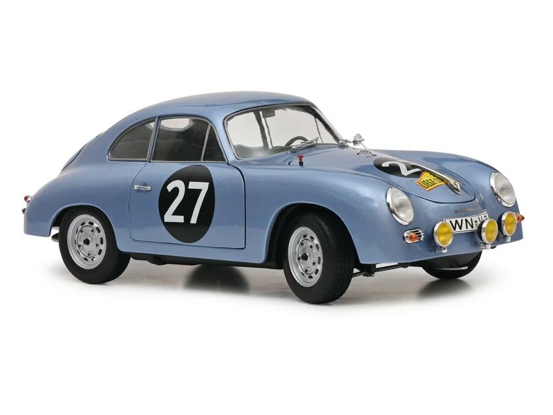 Schuco Rennwagen Porsche 356 Coupe #27 1:18 8 Schuco Rennwagen Porsche 356 Coupe #27 1:18 – Bild 6
