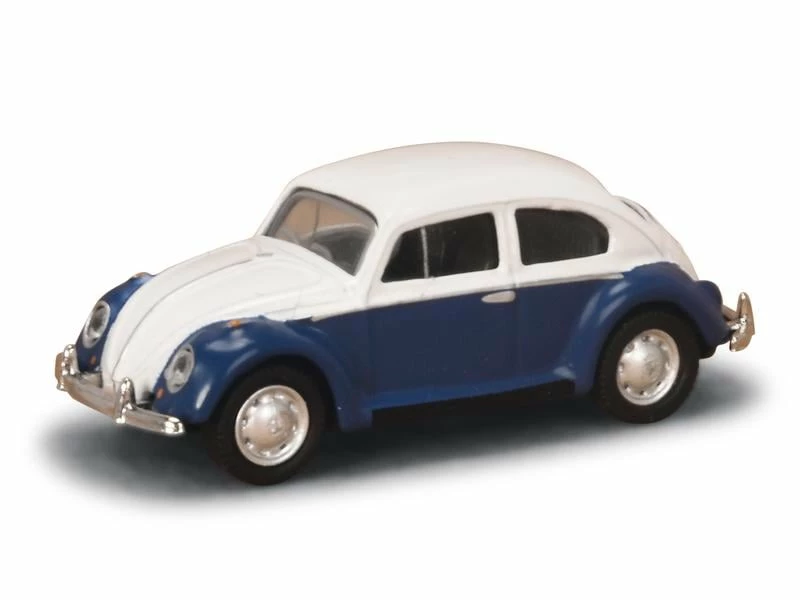 Schuco PKW VW Käfer Blau / Weiss 1:87 3 Schuco PKW VW Käfer Blau / Weiss 1:87