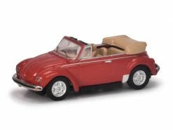Schuco PKW VW Käfer Cabriolet, Rot 1:87