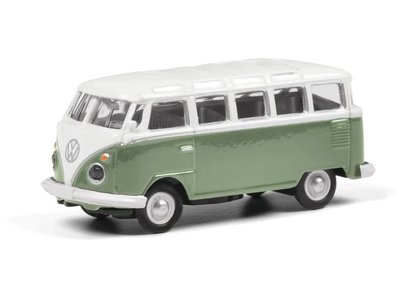 Schuco Van VW T1 Samba Grün / Weiss 1:87 3 Schuco Van VW T1 Samba Grün / Weiss 1:87