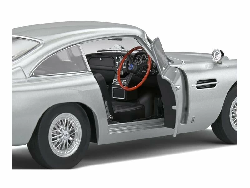 Solido Sportwagen Aston Martin DB5, Silber 1:18 12 Solido Sportwagen Aston Martin DB5, Silber 1:18 – Bild 10