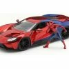Jada Toys Sportwagen Marvel Spiderman 2017 Ford GT 1:24 1 Jada Toys Sportwagen Marvel Spiderman 2017 Ford GT 1:24 -Die Cast Modelle Verkäufe 225548571 xxl