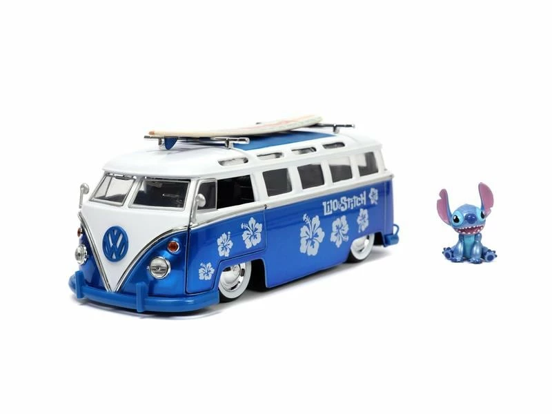Jada Toys PKW Stitch Van VW T1 Bus 1:24 3 Jada Toys PKW Stitch Van VW T1 Bus 1:24