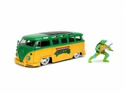 Jada Toys PKW Mutant Ninja Turtles Leonardo 1962 VW Bus 1:24