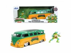 Jada Toys PKW Mutant Ninja Turtles Leonardo 1962 VW Bus 1:24 -Die Cast Modelle Verkäufe 225548789 xxl