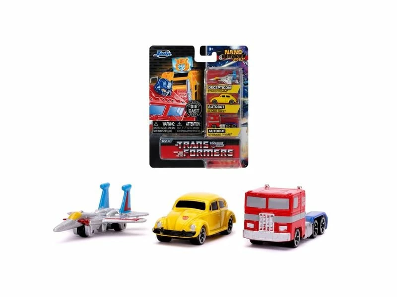 Jada Toys Transformers, 3-Pack B Nano Cars 7 Jada Toys Transformers, 3-Pack B Nano Cars – Bild 5