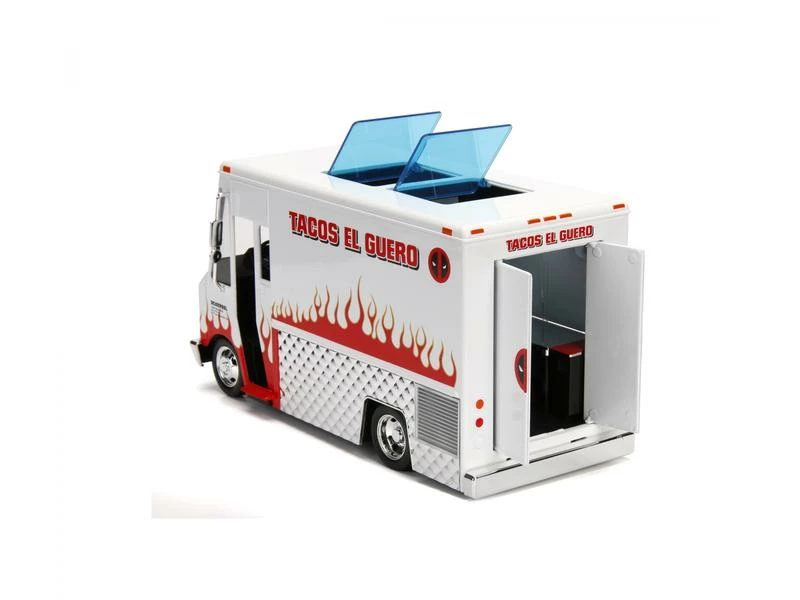Jada Toys Lieferwagen Marvel Deadpool Foodtruck 1:24 13 Jada Toys Lieferwagen Marvel Deadpool Foodtruck 1:24 – Bild 11