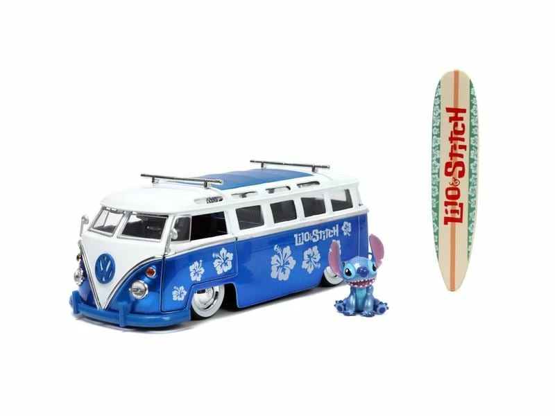 Jada Toys PKW Stitch Van VW T1 Bus 1:24 7 Jada Toys PKW Stitch Van VW T1 Bus 1:24 – Bild 5