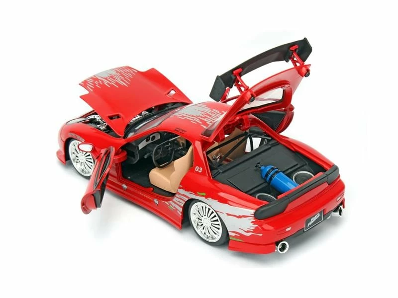 Jada Toys Sportwagen Fast & Furious Mazda RX-7 1:24 5 Jada Toys Sportwagen Fast & Furious Mazda RX-7 1:24 – Bild 3