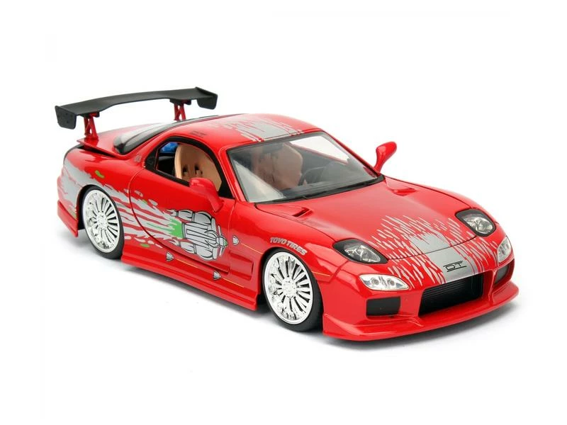 Jada Toys Sportwagen Fast & Furious Mazda RX-7 1:24 10 Jada Toys Sportwagen Fast & Furious Mazda RX-7 1:24 – Bild 8