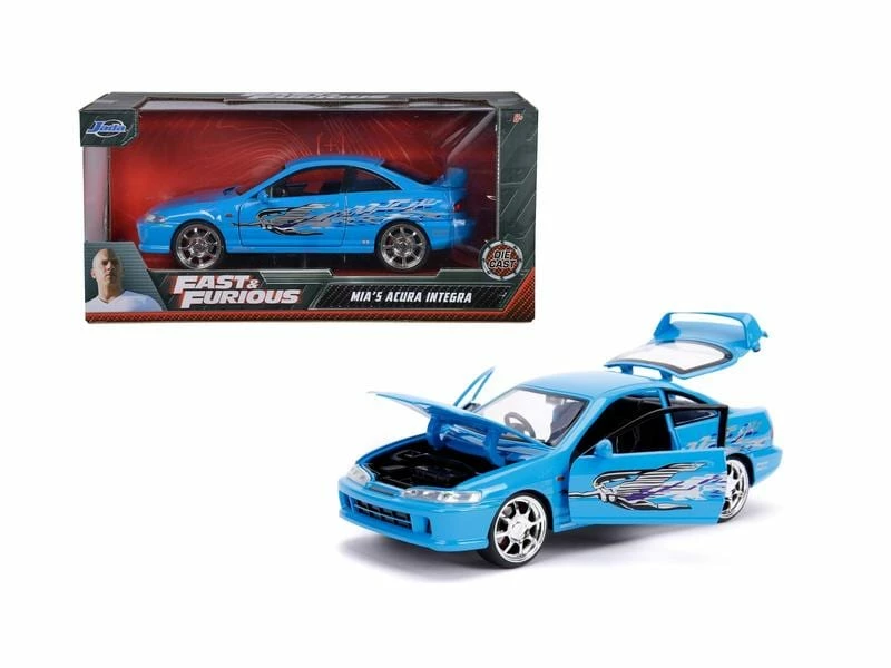 Jada Toys Sportwagen Fast & Furious Mias Acara Integra 1:24 9 Jada Toys Sportwagen Fast & Furious Mias Acara Integra 1:24 – Bild 7